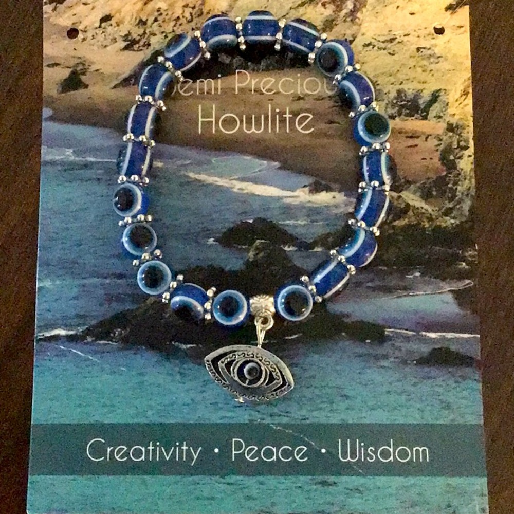 Good Luck🔥Turkish Blue Eye Stretch Bracelet🔥